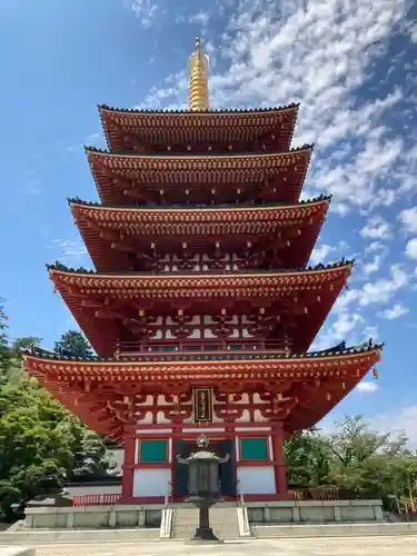 高幡不動尊　金剛寺の塔