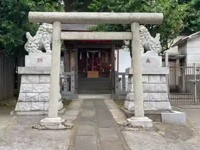 滝野川八幡神社の鳥居
