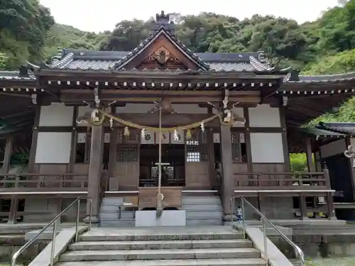 白山比咩神社の本殿