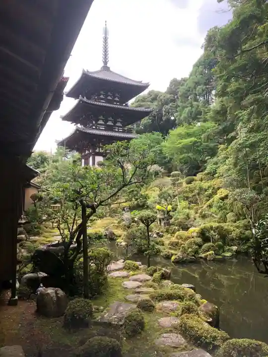 當麻寺西南院の庭園