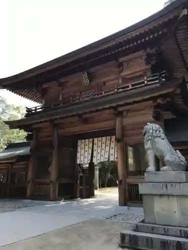 大山祇神社の山門・神門