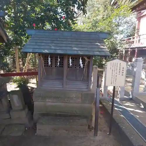 川越八幡宮の末社・摂社