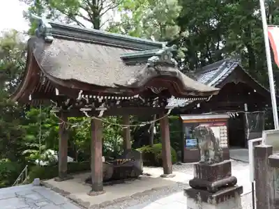 白山宮の手水舎