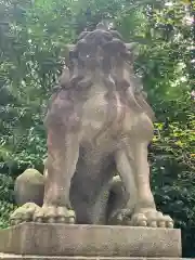 寒川神社の狛犬