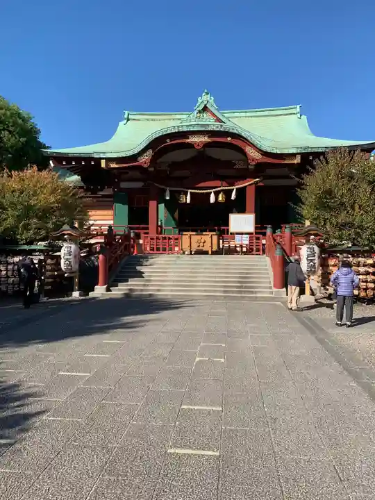亀戸天神社の本殿・本堂