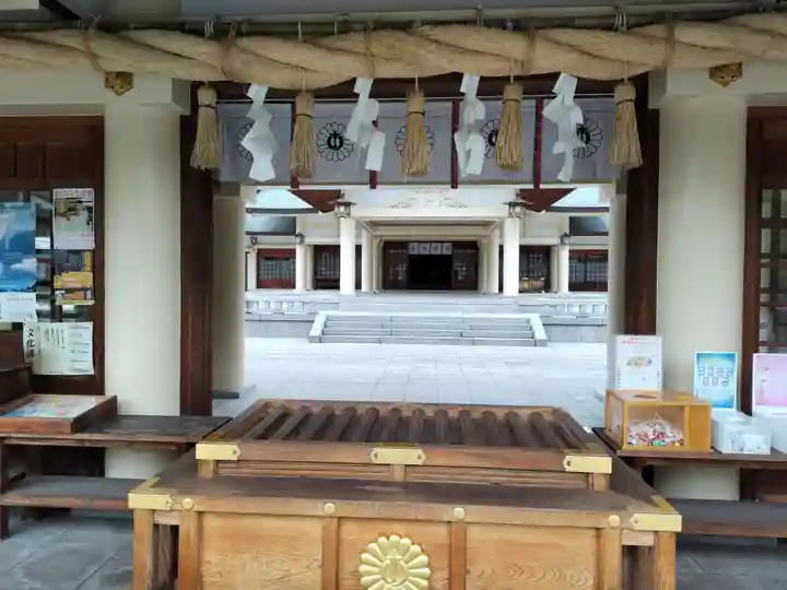 愛知縣護國神社の本殿・本堂