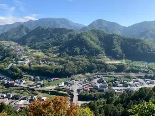 宝珠山 立石寺の景色