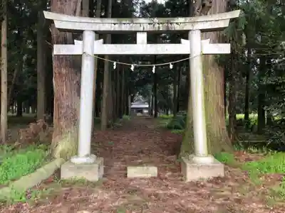 御出石神社の鳥居