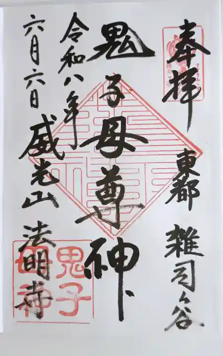 鬼子母神堂 (法明寺)(東京都)