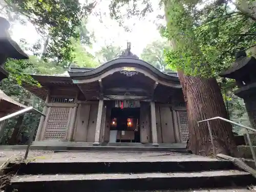 槵觸神社の本殿・本堂