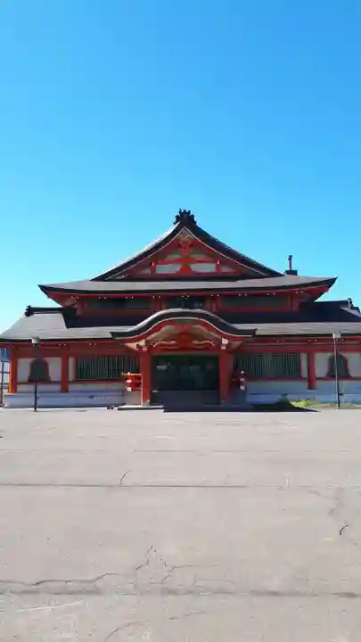 余市念法寺の本殿・本堂