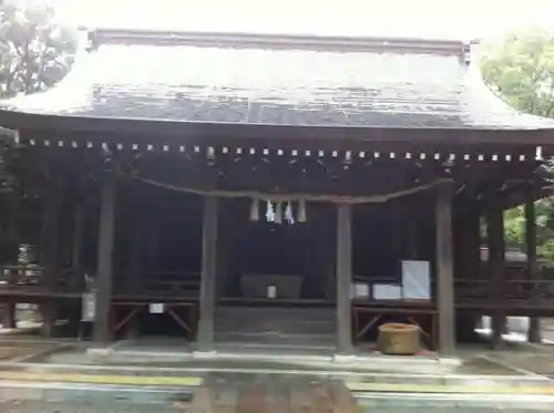 千栗八幡宮の本殿・本堂