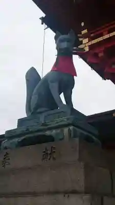 伏見稲荷大社の狛犬