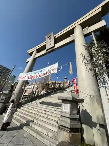 亀山八幡宮の鳥居