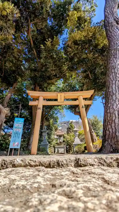 菊田神社の鳥居