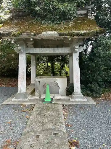 遠見岬神社の手水舎
