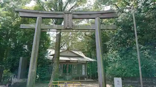阿蘇神社の鳥居