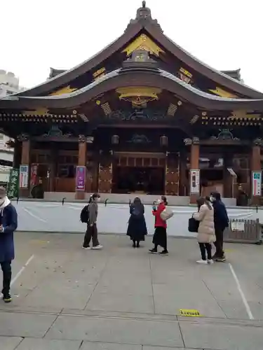 湯島天満宮の本殿・本堂