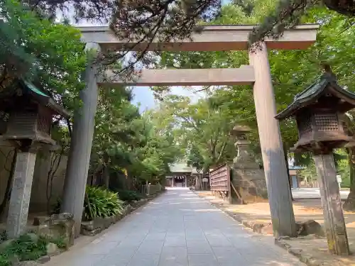 意富比神社の鳥居