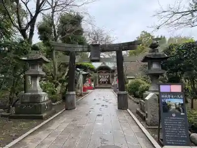 江島神社の鳥居