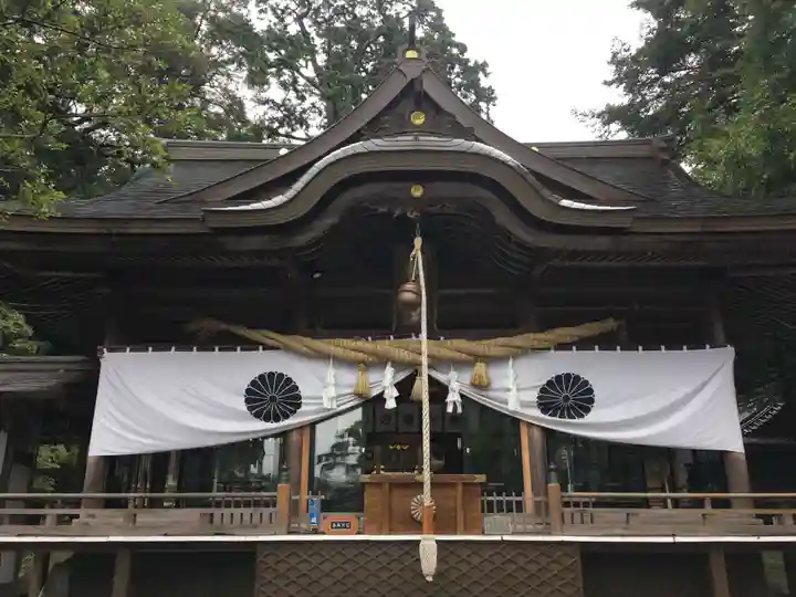 西寒多神社の本殿・本堂