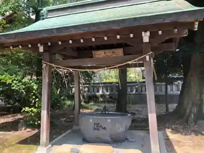 野間神社の手水舎