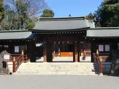 井草八幡宮の山門・神門