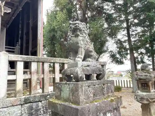 玉緒神社の狛犬