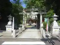新田神社の鳥居