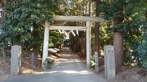 冨士神社の鳥居