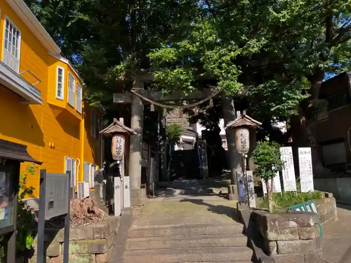 中村八幡宮の景色