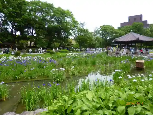 藤森神社の庭園