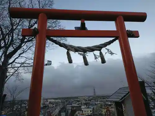 星置神社の鳥居