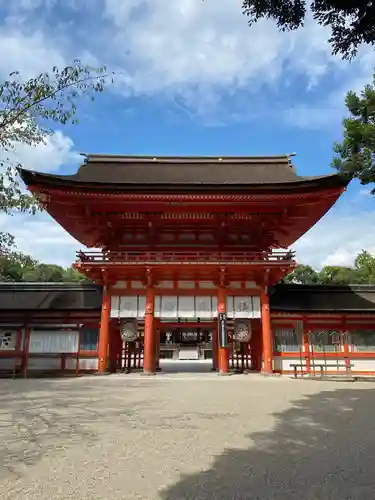 賀茂御祖神社（下鴨神社）の山門