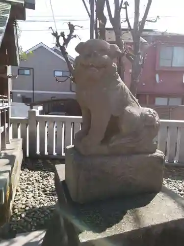 池袋氷川神社の狛犬