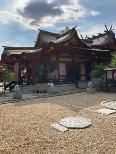 綱敷天満神社の本殿・本堂