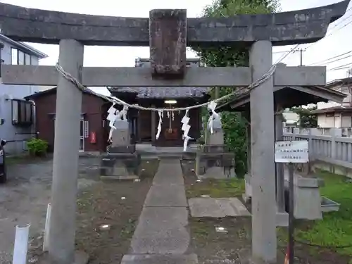 稲荷神社の鳥居