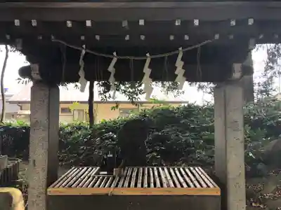 沓掛香取神社の手水舎