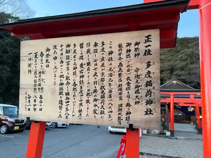 多度稲荷神社の歴史