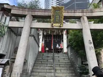 綱敷天神社御旅社の鳥居
