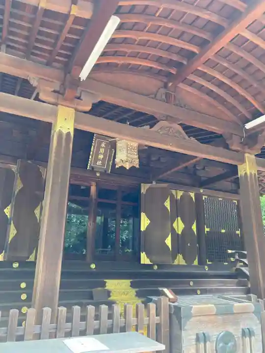 渋谷氷川神社の本殿・本堂