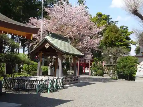 亀ケ池八幡宮の手水舎
