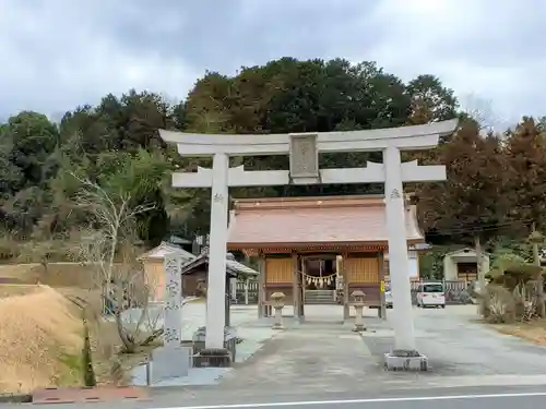 若宮神社の鳥居