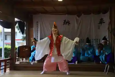神原田神社の神楽