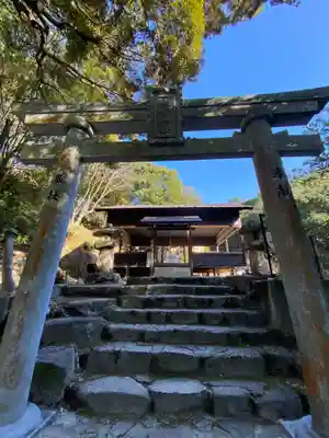 水分神社の鳥居