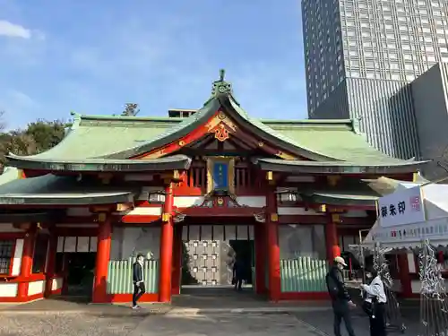 日枝神社の山門