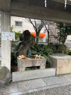 金岡神社の手水舎