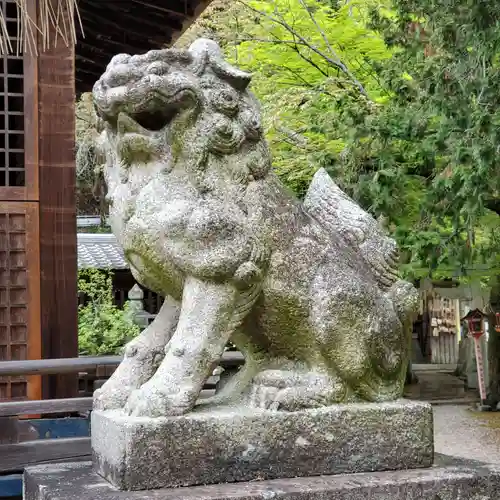 長等神社の狛犬