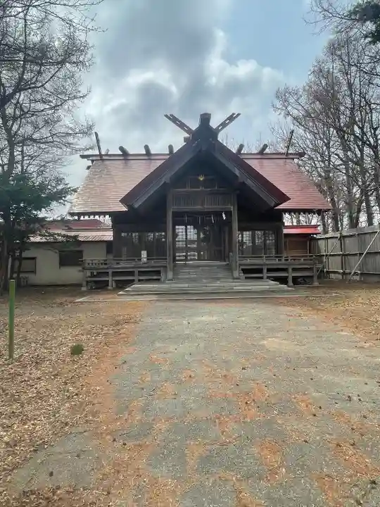 留萌神社の本殿・本堂