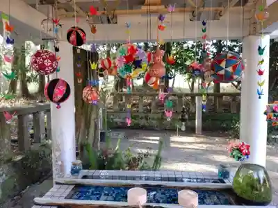 串間神社の手水舎